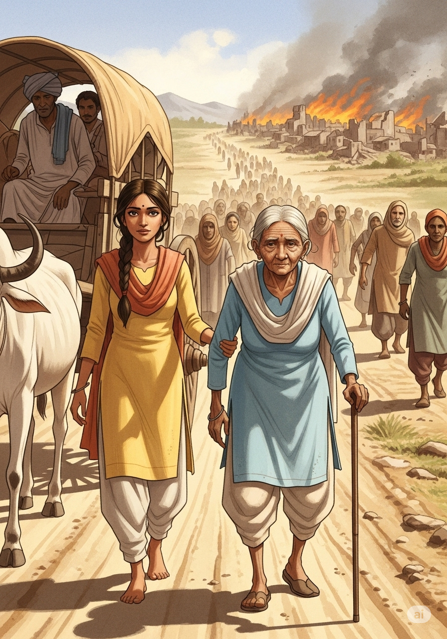 River of Humanity during Partition